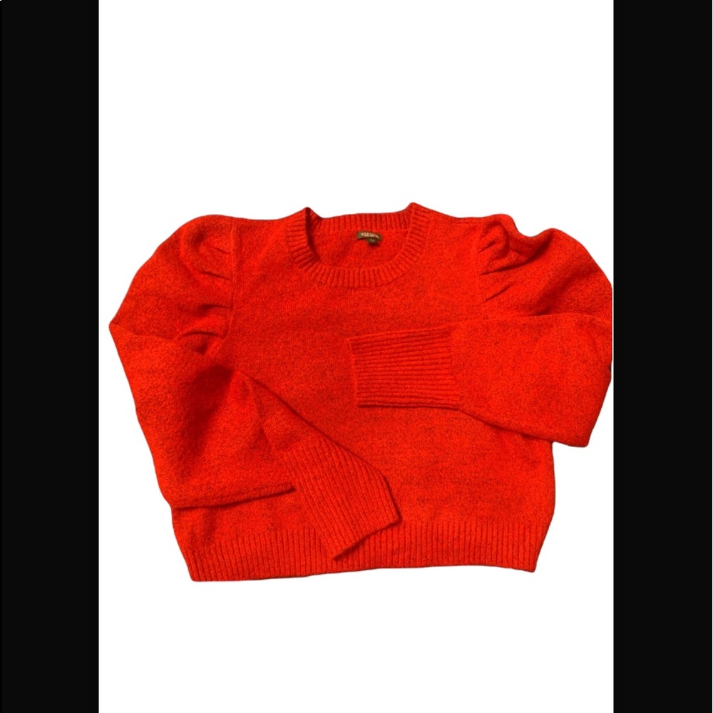 💋 Wild Fable. Red Cropped Sweater